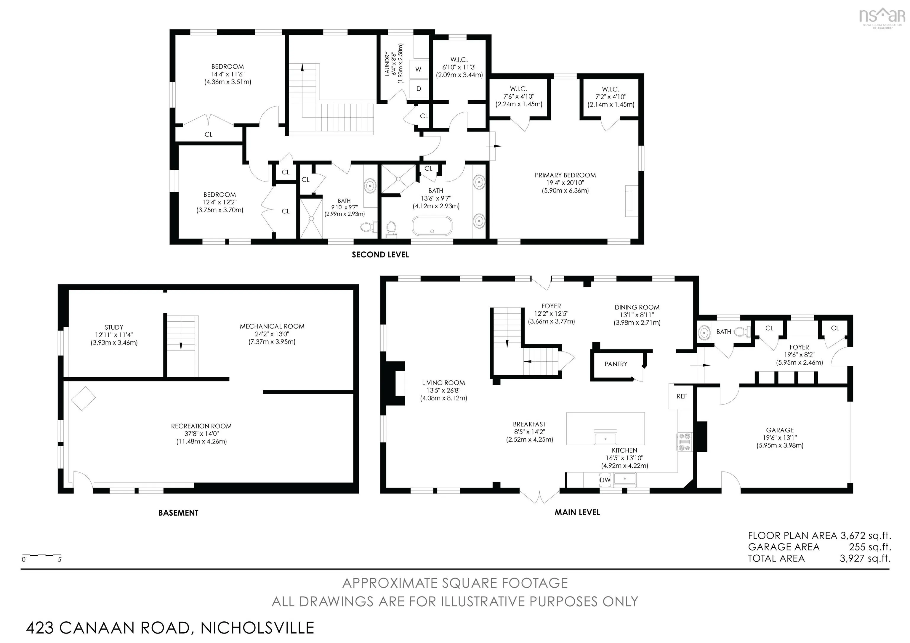 423 Canaan Road, Nicholsville Ns B0p 1c0, 4 Bedrooms Bedrooms, ,3 BathroomsBathrooms,Residential,For Sale,Canaan,202423732