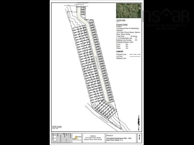 1514 East Prince Street, Salmon River Ns B2n 1j9, ,Land,For Sale,East Prince,202502880