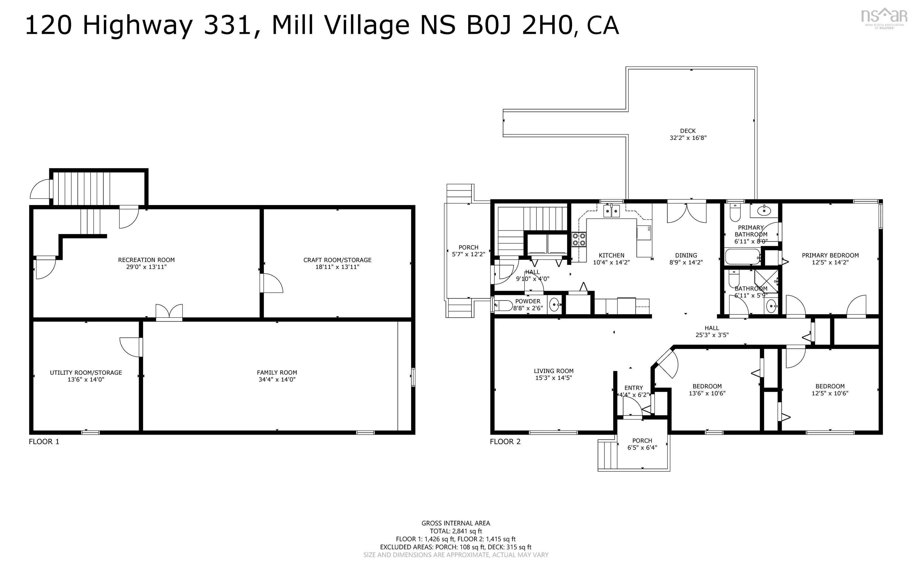 120 331 Highway, Mill Village, NS B0J 2H0, 3 Bedrooms Bedrooms, ,3 BathroomsBathrooms,Residential,For Sale,331,202518661