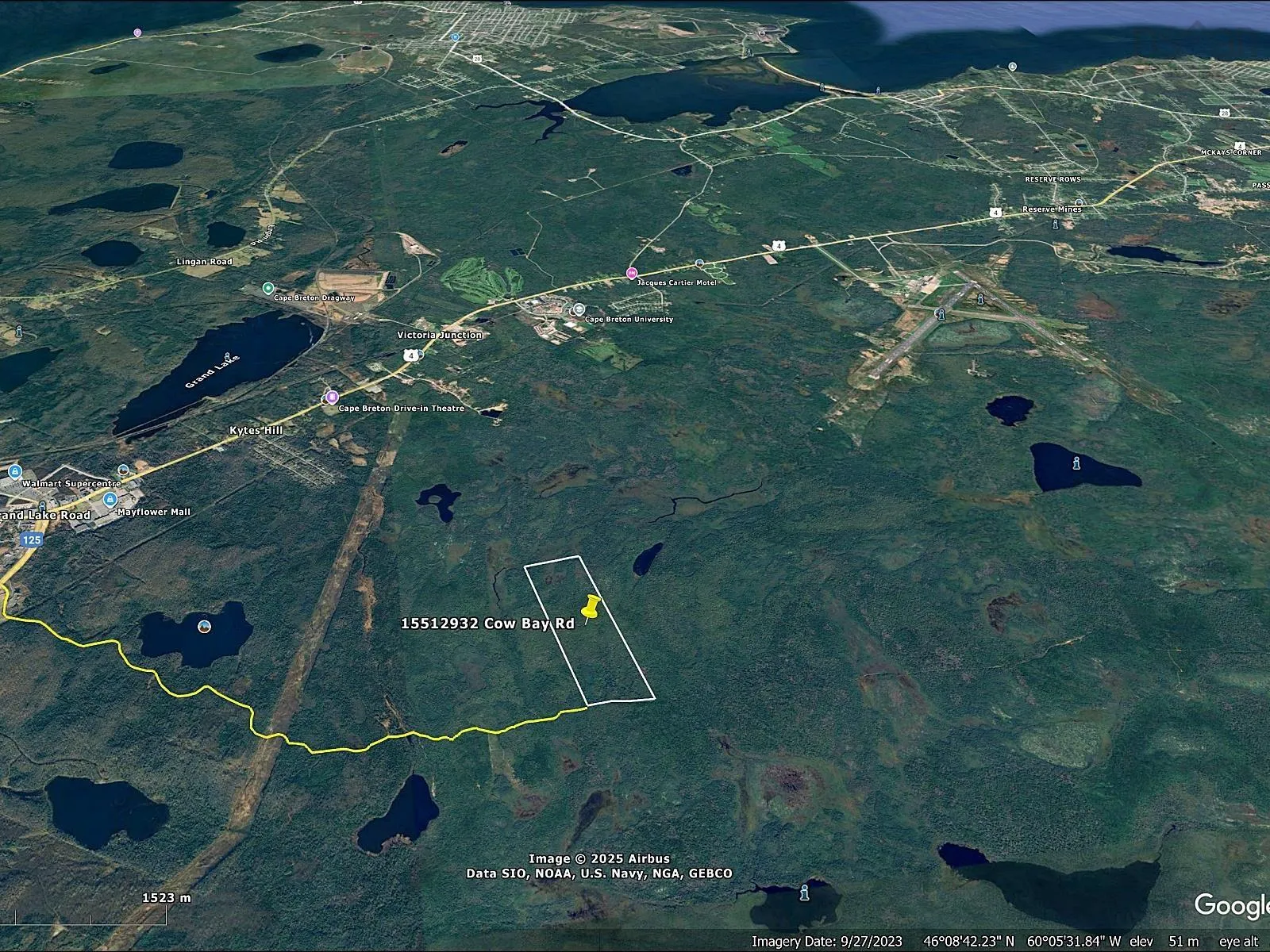 Cow Bay Road, Grand Lake, NS B1P 5P8, ,Land,For Sale,Cow Bay,202522023