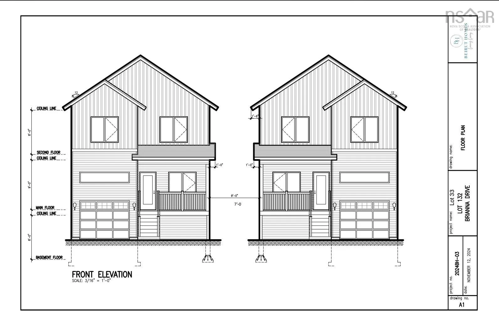 133 Brianna Drive Lot A, Lantz Ns B2s 0k4, 4 Bedrooms Bedrooms, ,4 BathroomsBathrooms,Residential,For Sale,Brianna,202509730
