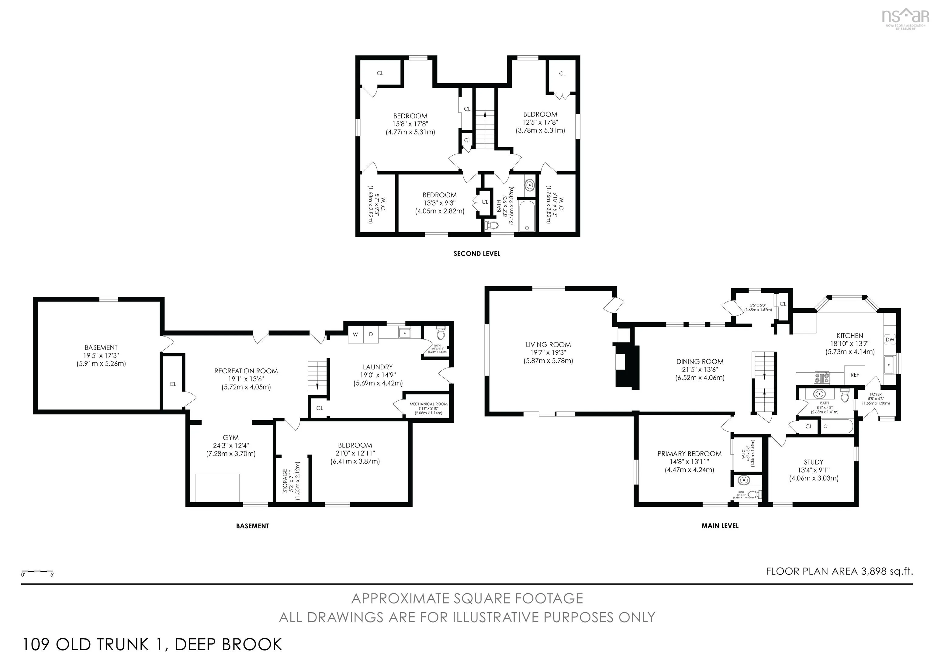 109 Old Trunk 1, Deep Brook Ns B0s 1j0, 4 Bedrooms Bedrooms, ,4 BathroomsBathrooms,Residential,For Sale,Old Trunk 1,202508348
