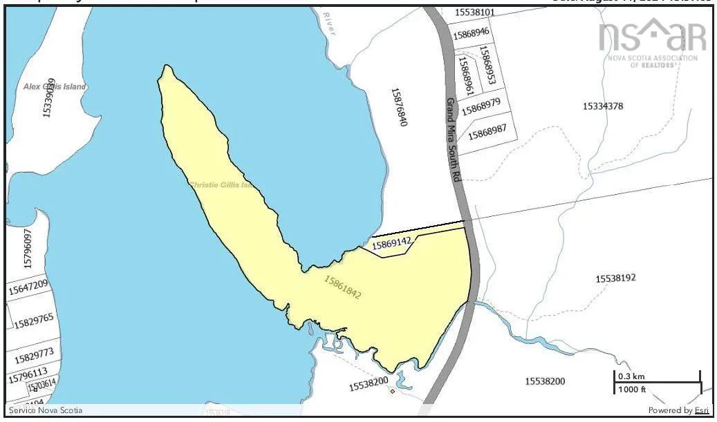 83.9 Acres Grand Mira South Road, Grand Mira South Ns B1k 1h2, ,Land,For Sale,Grand Mira South,202420417