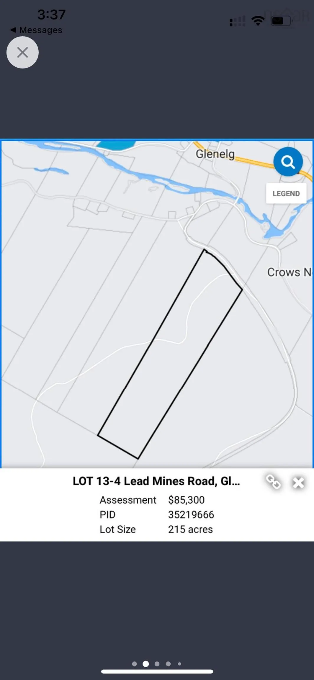 Lot 13-4 Lead Mines Road, Glenelg Ns B0h 1e0, ,Land,For Sale,Lead Mines,202426469