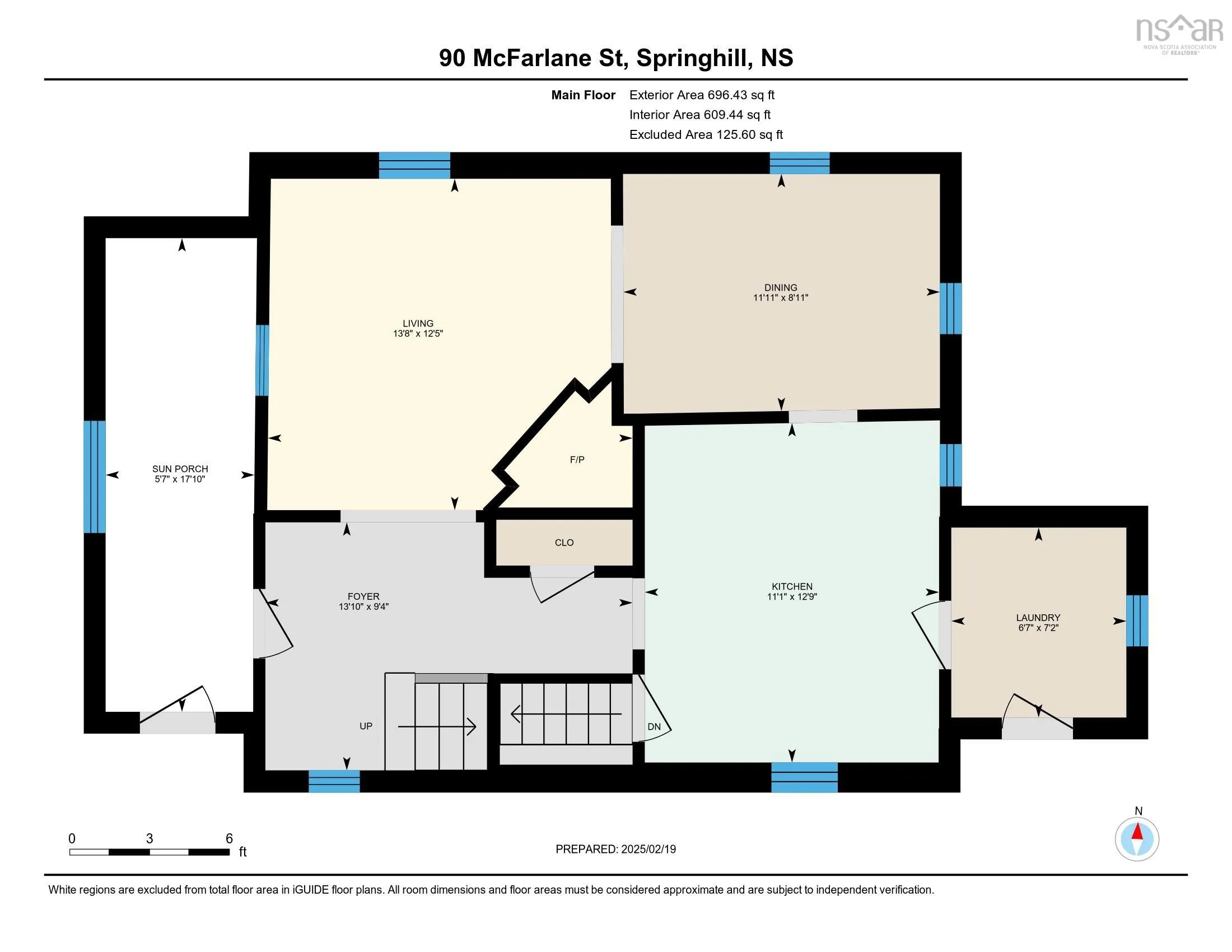 90 Mcfarlane Street, Springhill, NS B0M 1X0, 3 Bedrooms Bedrooms, ,2 BathroomsBathrooms,Residential,For Sale,Mcfarlane,202520034