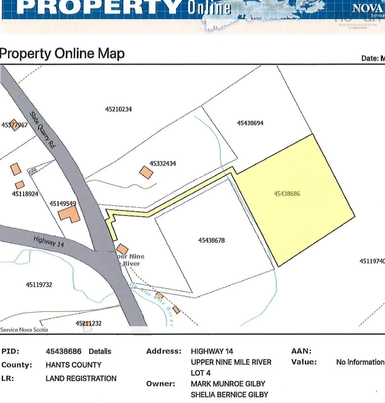 Highway 14 Lot 4, Upper Nine Mile River, NS B2S 2Z3, ,Land,For Sale,Highway 14,202513467