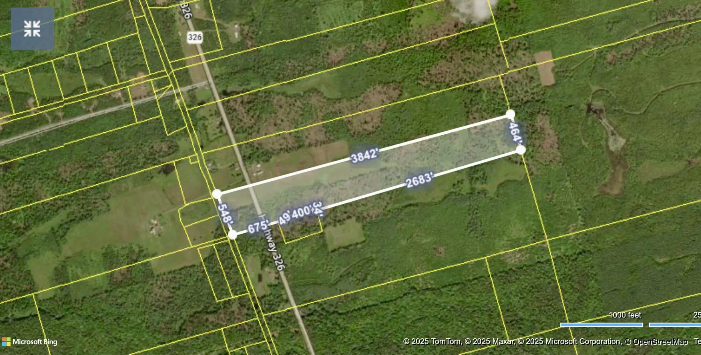 50acres Highway 326, Denmark, NS B0K 1V0, ,Land,For Sale,Highway 326,202518007