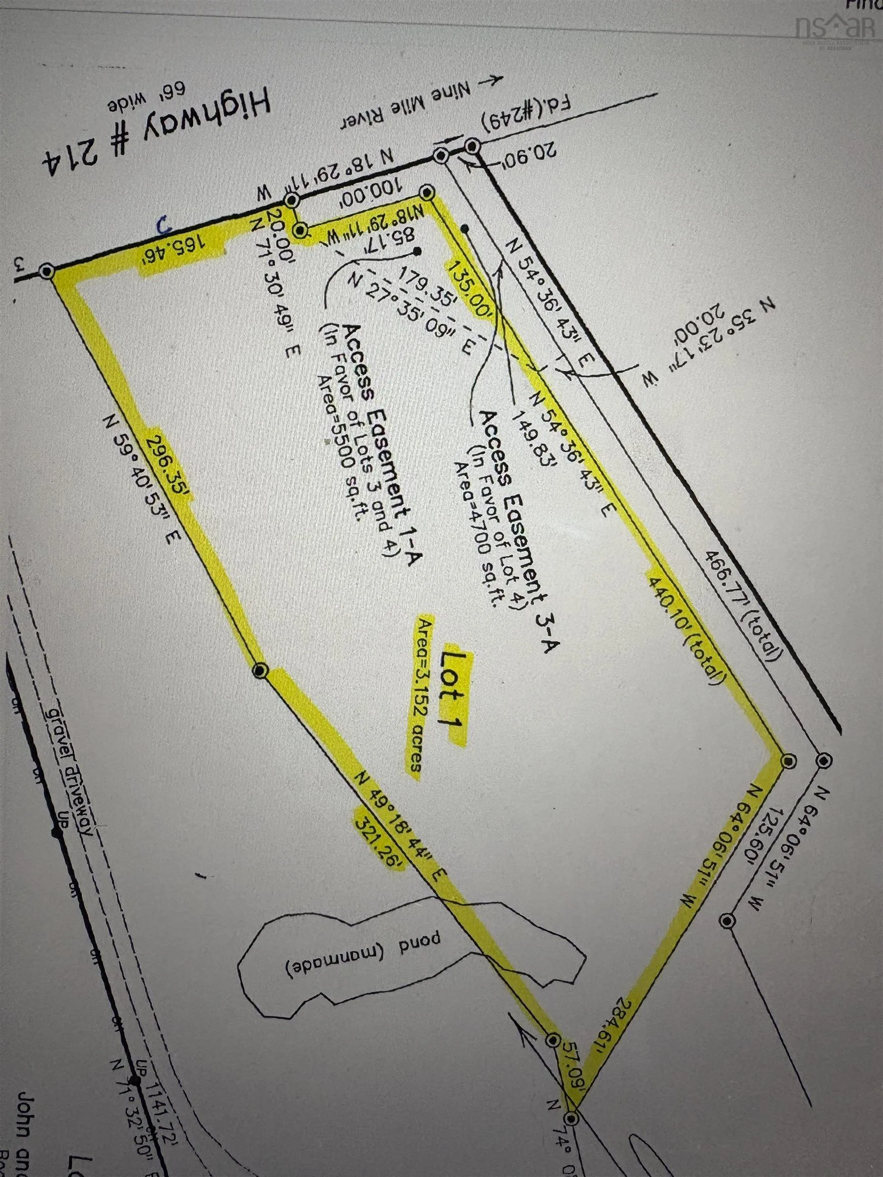 Highway 214 Lot 1, Belnan, NS B2S 2R1, ,Land,For Sale,Highway 214,202520533