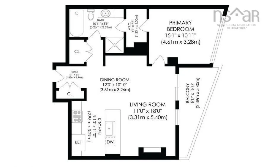 701-67 Kings Wharf Place, Dartmouth, NS B2Y 0C6, 1 Bedroom Bedrooms, ,1 BathroomBathrooms,Residential,For Sale,Kings Wharf,202520669