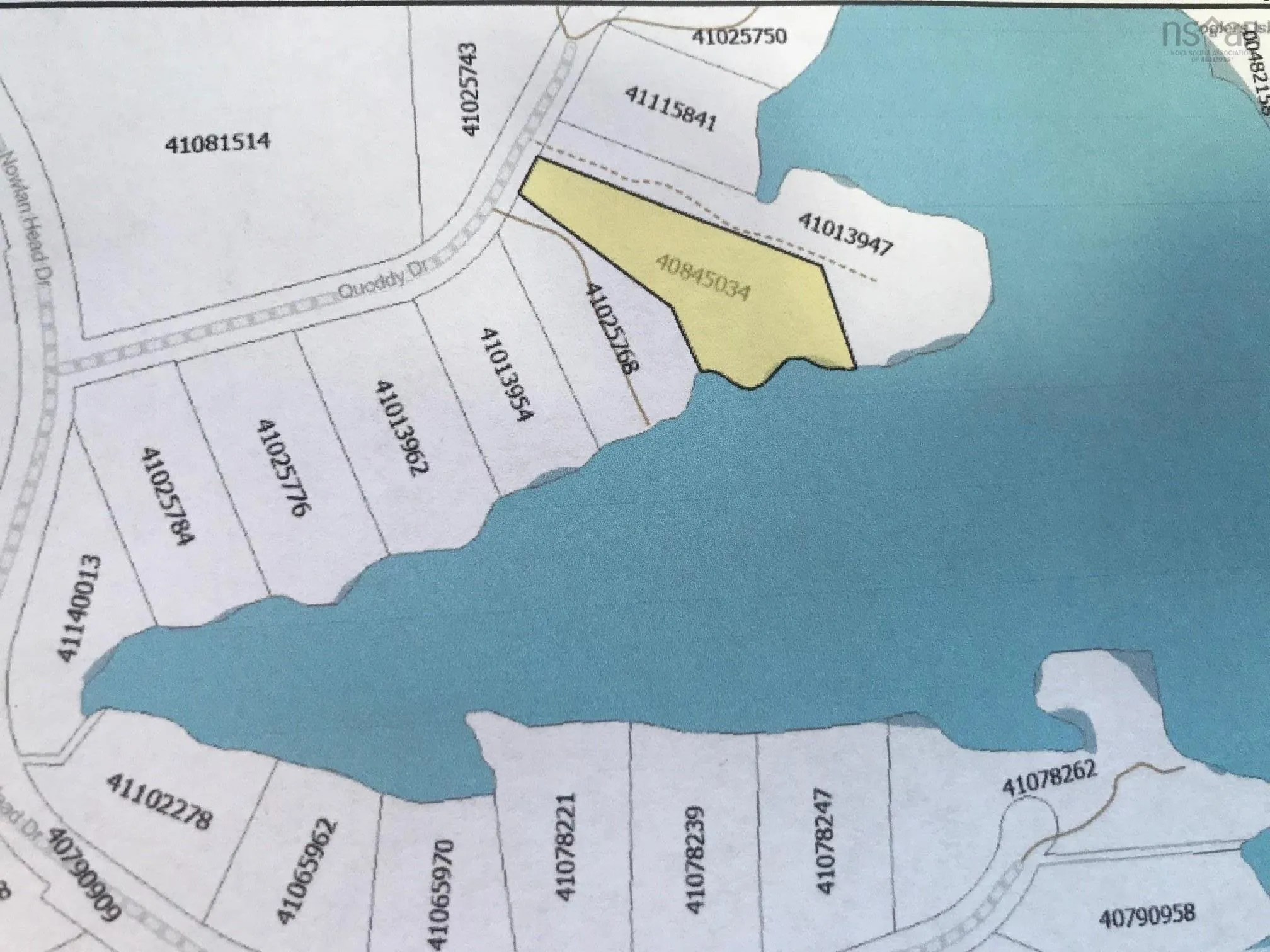 103 Quoddy Drives, West Quoddy Ns B0h 1w0, ,Land,For Sale,Quoddy,202509773