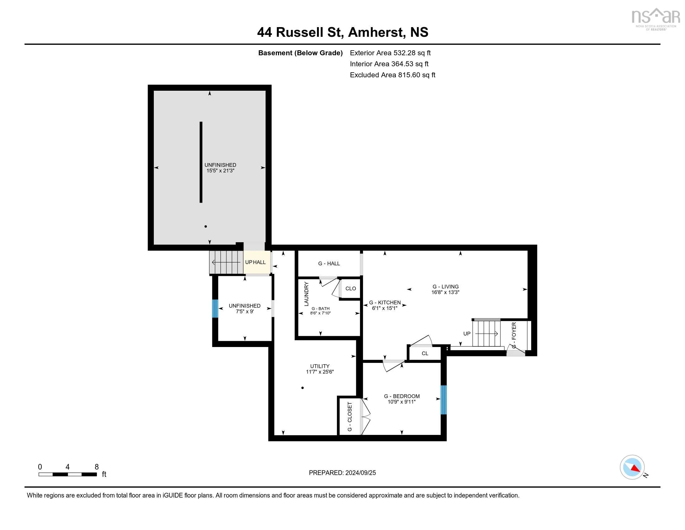 44 Russell Street, Amherst Ns B4h 2s6, 6 Bedrooms Bedrooms, ,Residential Income,For Sale,Russell,202500389
