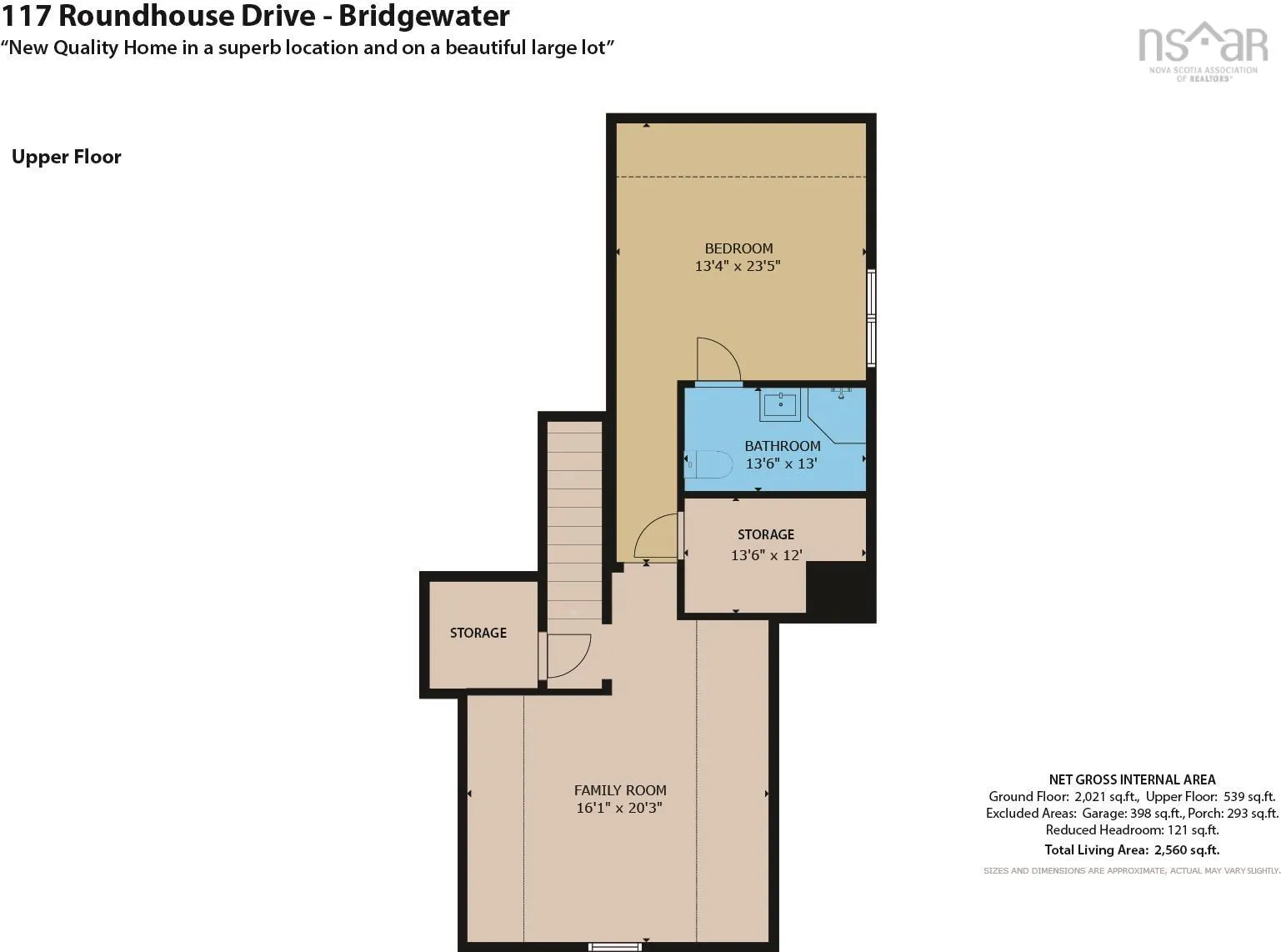 117 Roundhouse, Bridgewater Ns B4v 9a9, 4 Bedrooms Bedrooms, ,3 BathroomsBathrooms,Residential,For Sale,Roundhouse Drive,202428573