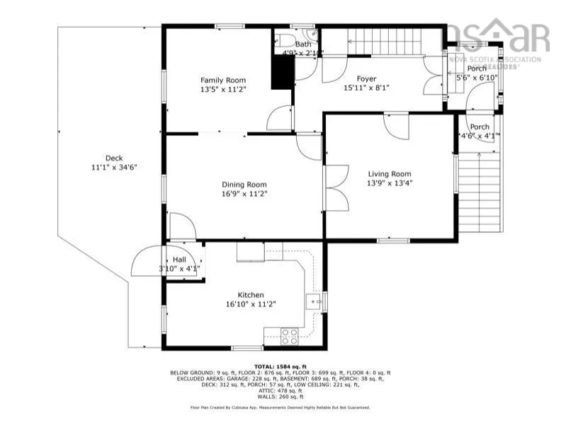 73 Montague Street, Lunenburg, NS B0J 2C0, 3 Bedrooms Bedrooms, ,2 BathroomsBathrooms,Residential,For Sale,Montague,202515014