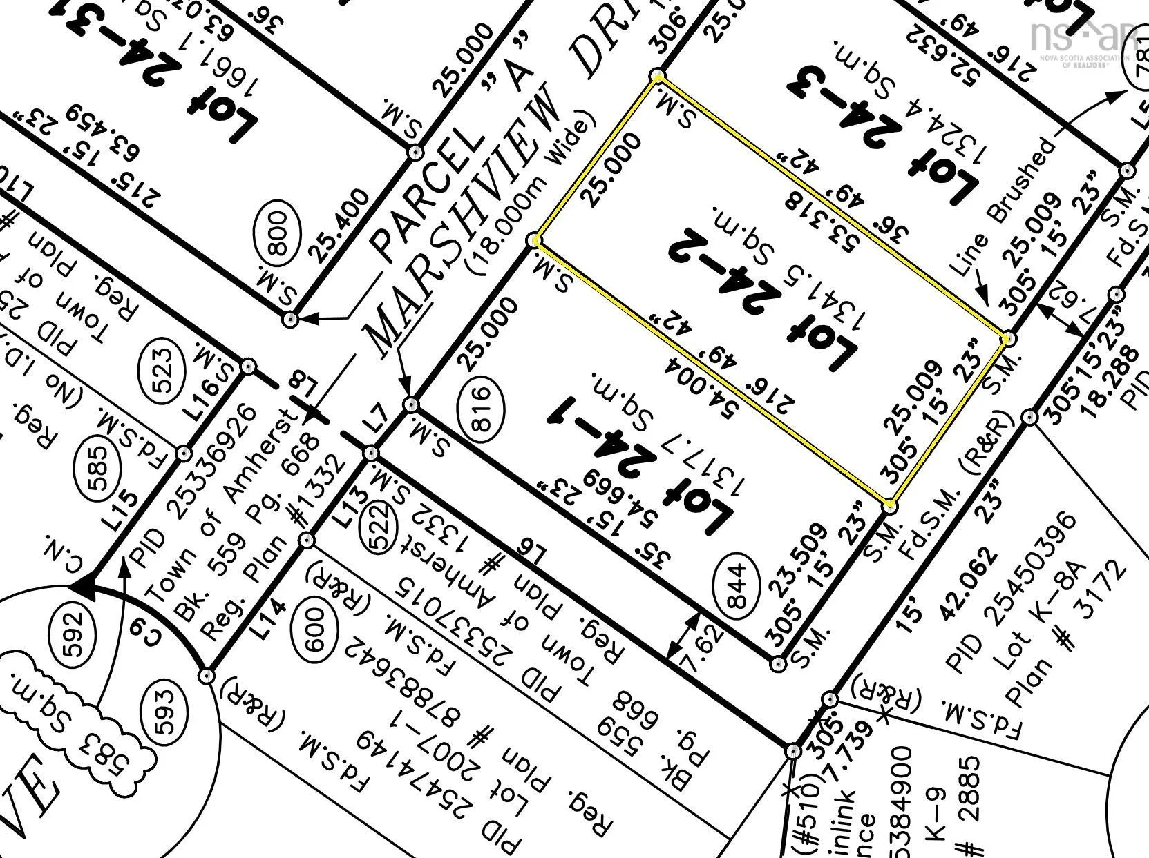 Lot 24-2 Marshview Drive, Amherst Ns B4h 4b3, ,Land,For Sale,Marshview,202428520