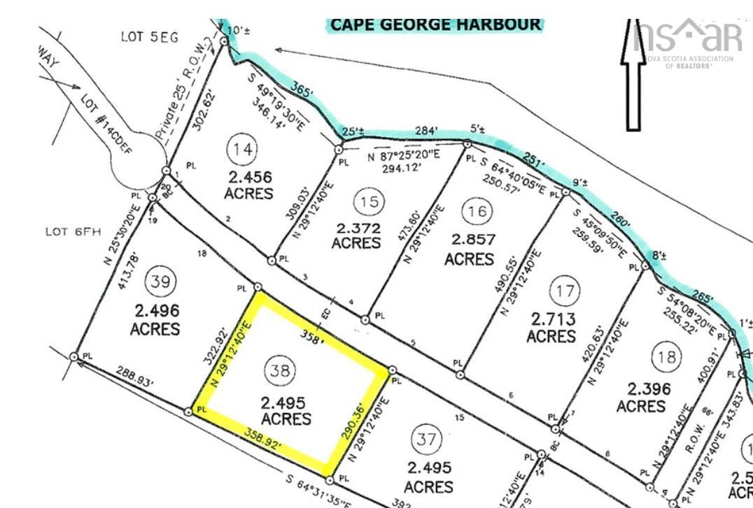 Wall Street, Cape George Estates NS B0E 3B0, ,Land,For Sale,Wall,202308157