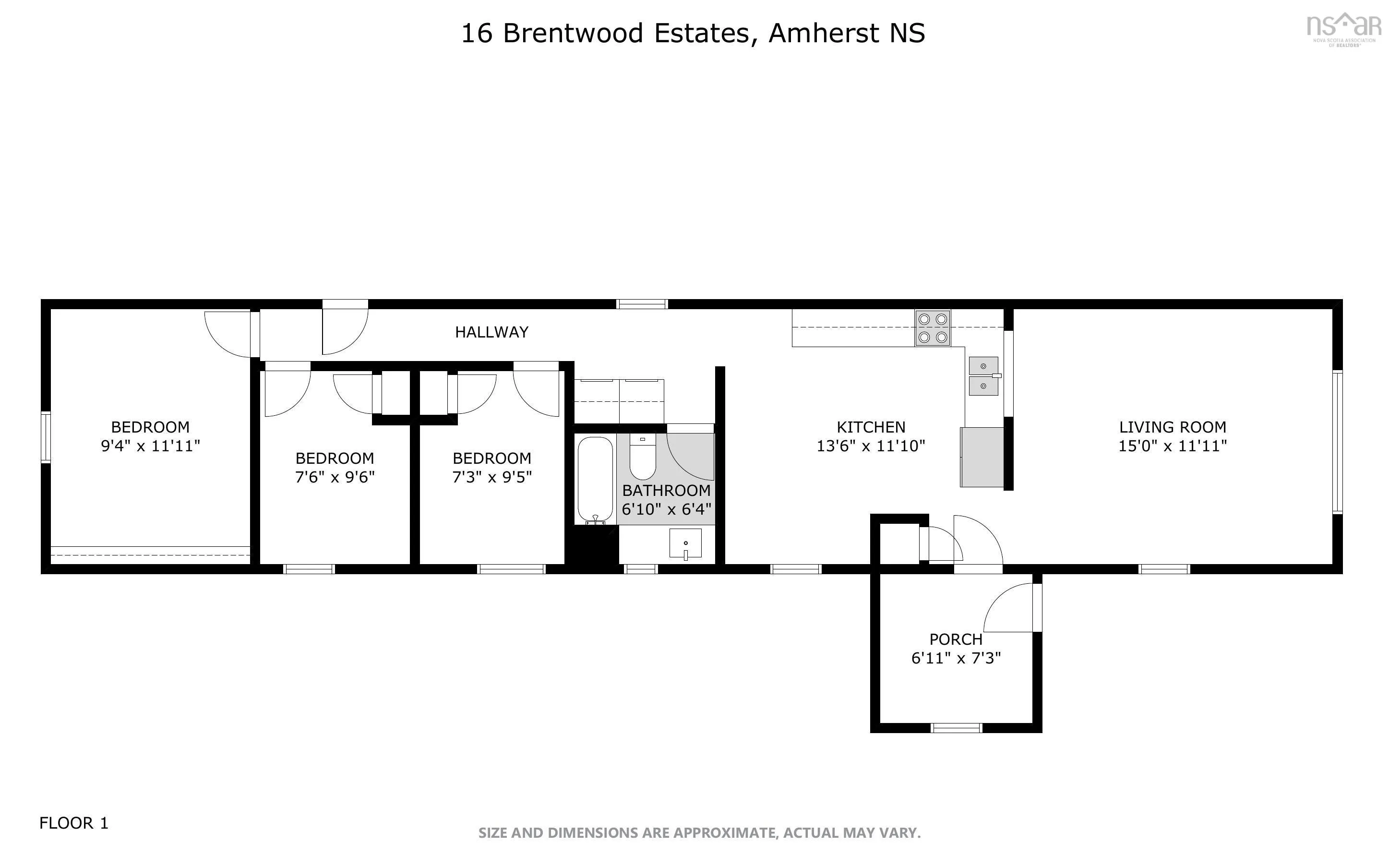 16 Brentwood Estates, Amherst Ns B4h 4g6, 3 Bedrooms Bedrooms, ,1 BathroomBathrooms,Residential,For Sale,Brentwood,202507220
