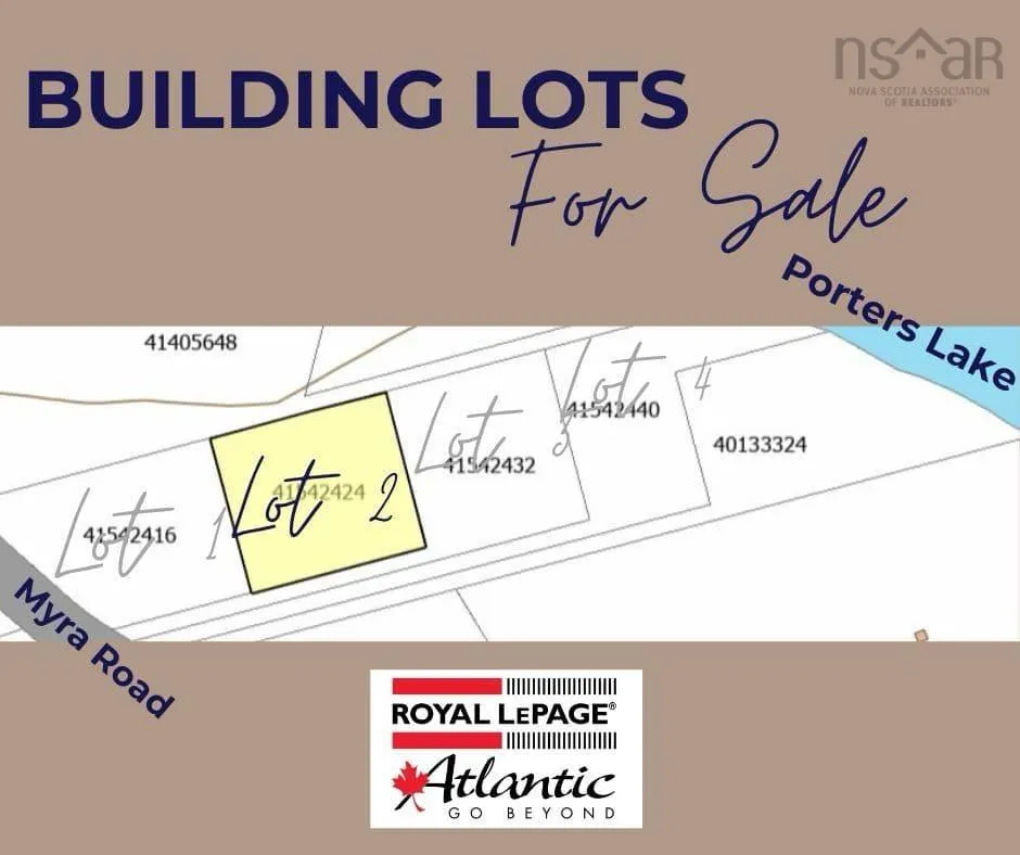 821 Myra Road Lot 2, Porters Lake Ns B3e 1g5, ,Land,For Sale,Myra,202505295