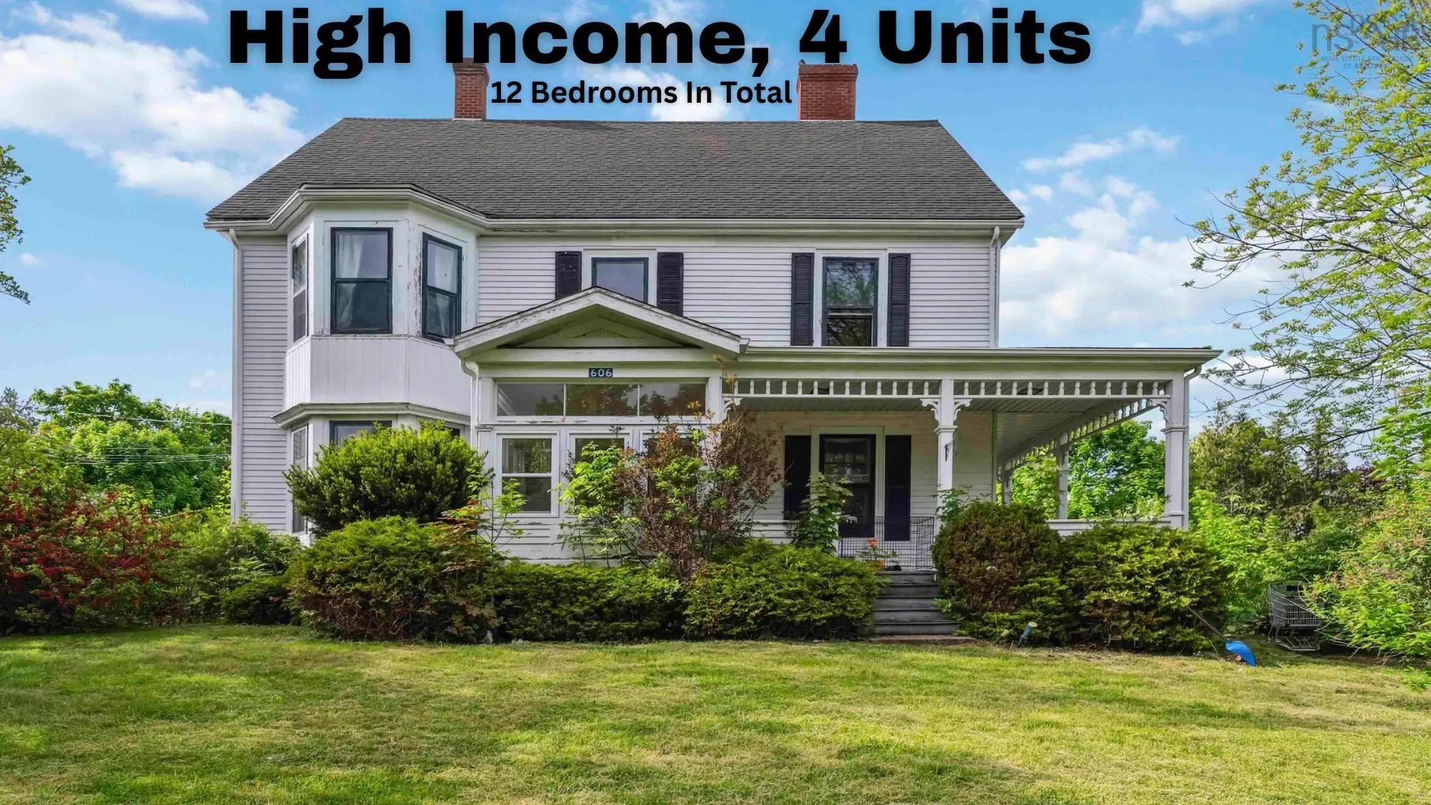 606 Main Street, Wolfville, NS B4P 1E8, 12 Bedrooms Bedrooms, ,Residential Income,For Sale,Main,202513400