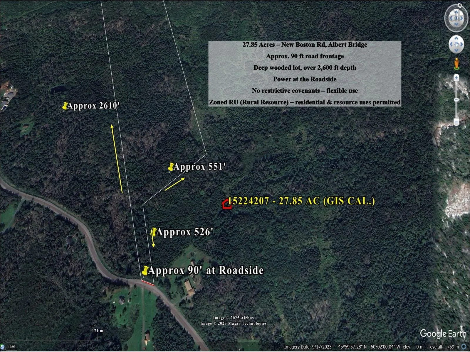 Old Louisbourg Road, Albert Bridge, NS B1K 2P7, ,Land,For Sale,Old Louisbourg,202522616