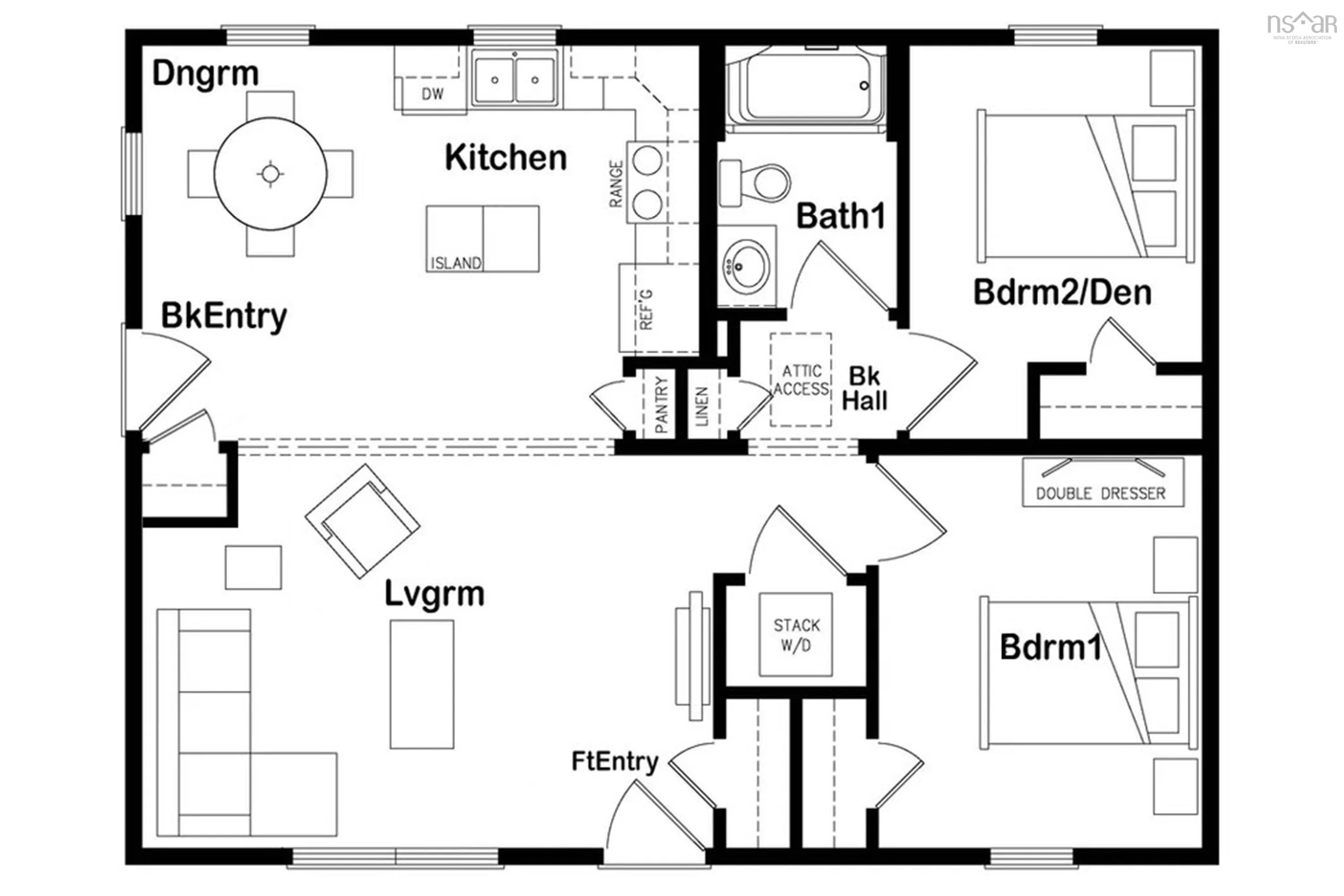 Russell Street, Amherst Ns B4h 2s5, 2 Bedrooms Bedrooms, ,1 BathroomBathrooms,Residential,For Sale,Russell,202405474