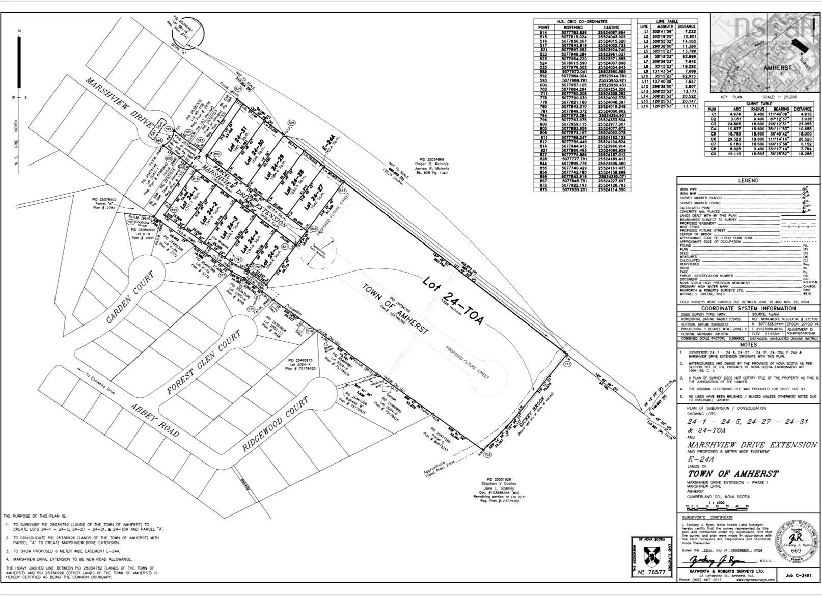 Lot 24-5 Marshview Drive, Amherst Ns B4h 4b3, ,Land,For Sale,Marshview,202428523