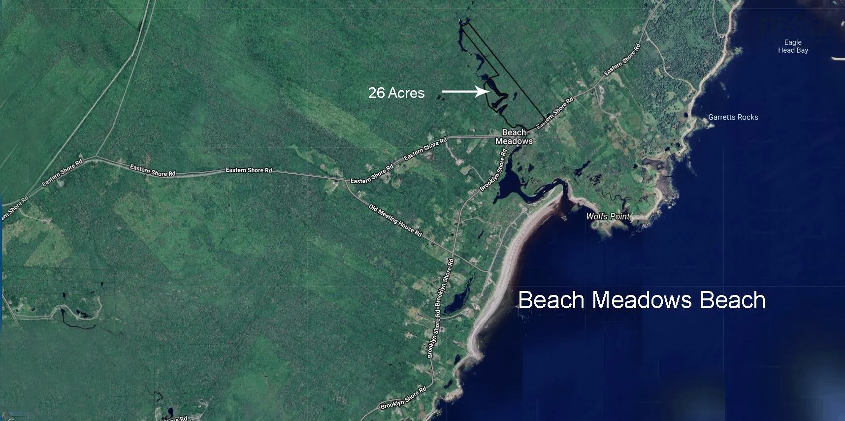 761 Eastern Shore Road, Beach Meadows, NS B0J 1H0, ,Land,For Sale,Eastern Shore,202511364