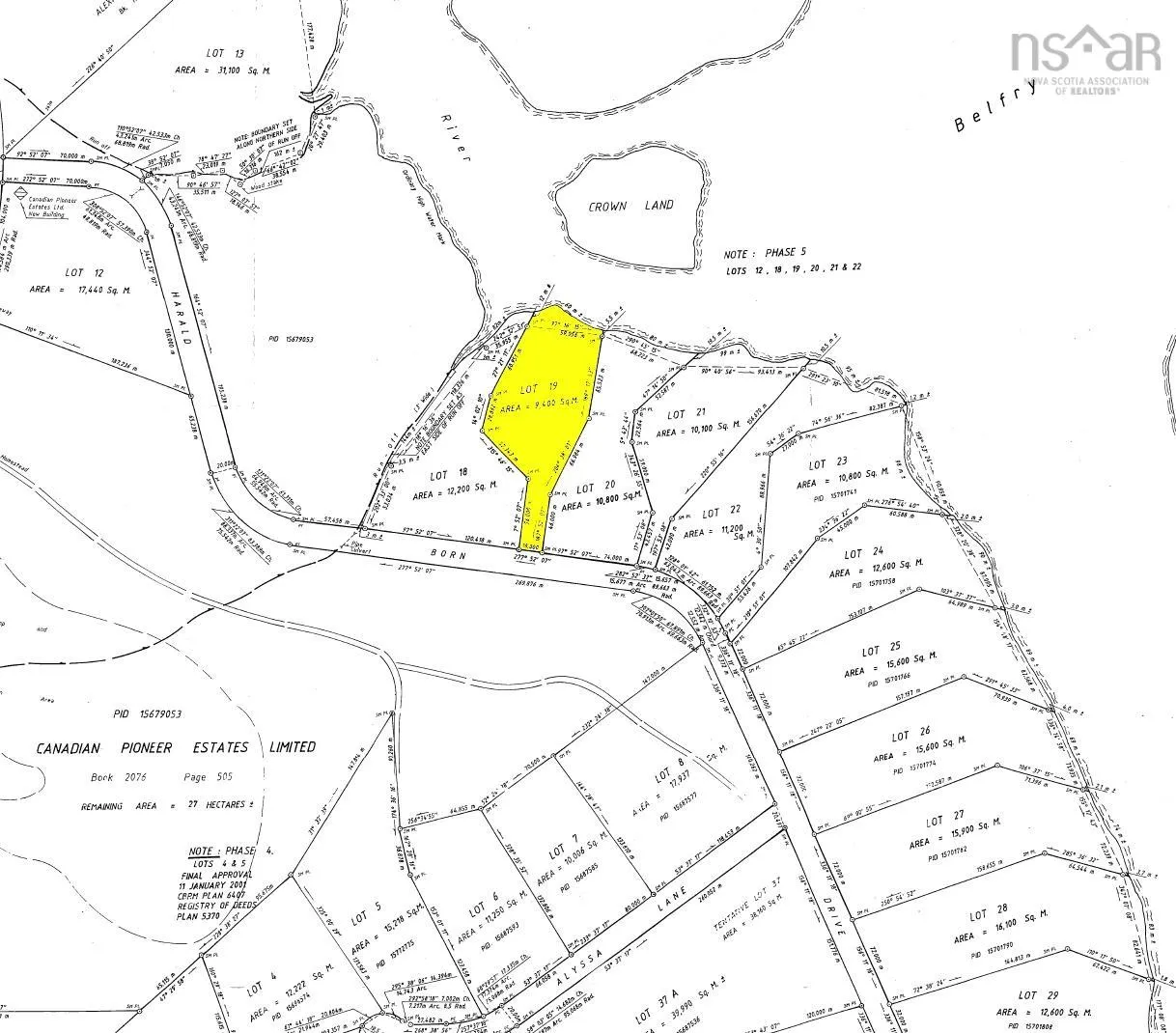 Harald Born Drive, Belfry Lake Ns B1k 3p2, ,Land,For Sale,Harald Born,202418795
