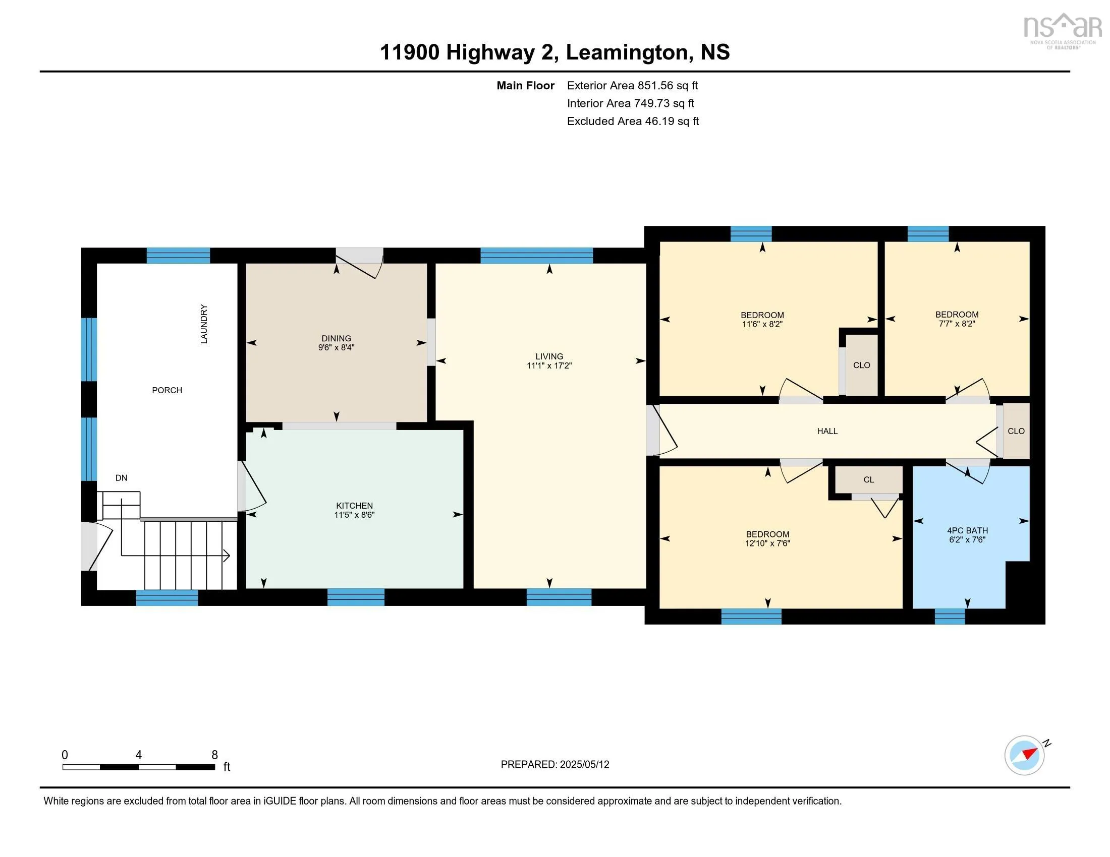11900 Highway 2, Leamington Ns B0m 1x0, 3 Bedrooms Bedrooms, ,1 BathroomBathrooms,Residential,For Sale,Highway 2,202510861