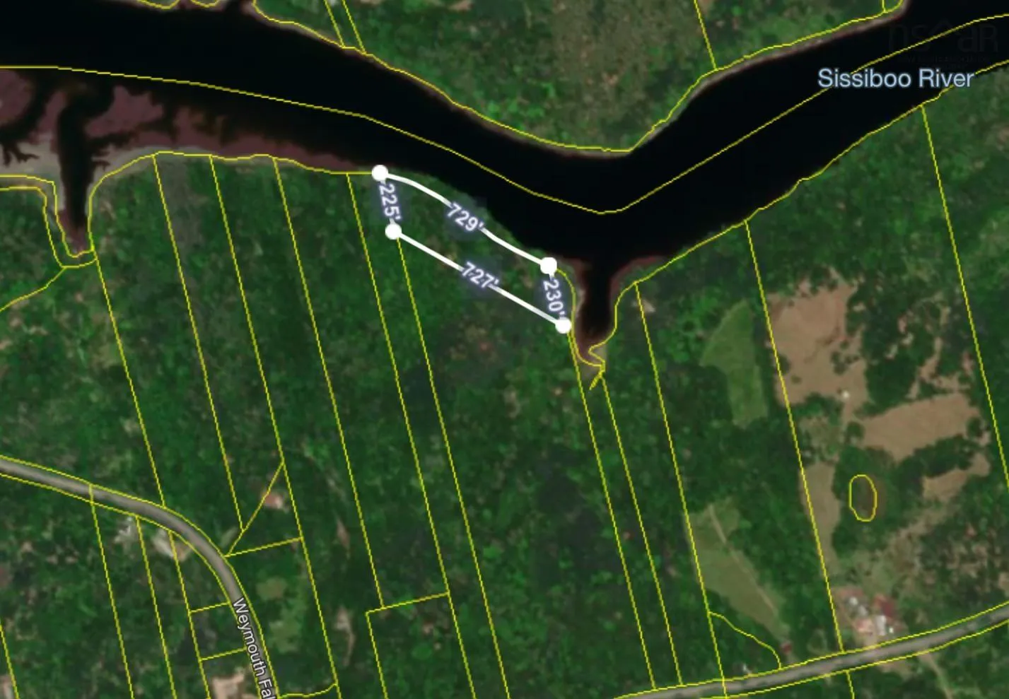 2 Acres Weymouth Falls Road, Weymouth Falls, NS B0W 3T0, ,Land,For Sale,Weymouth Falls,202512826