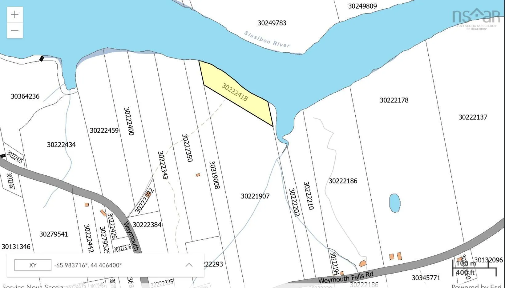 2 Acres Weymouth Falls Road, Weymouth Falls, NS B0W 3T0, ,Land,For Sale,Weymouth Falls,202512826