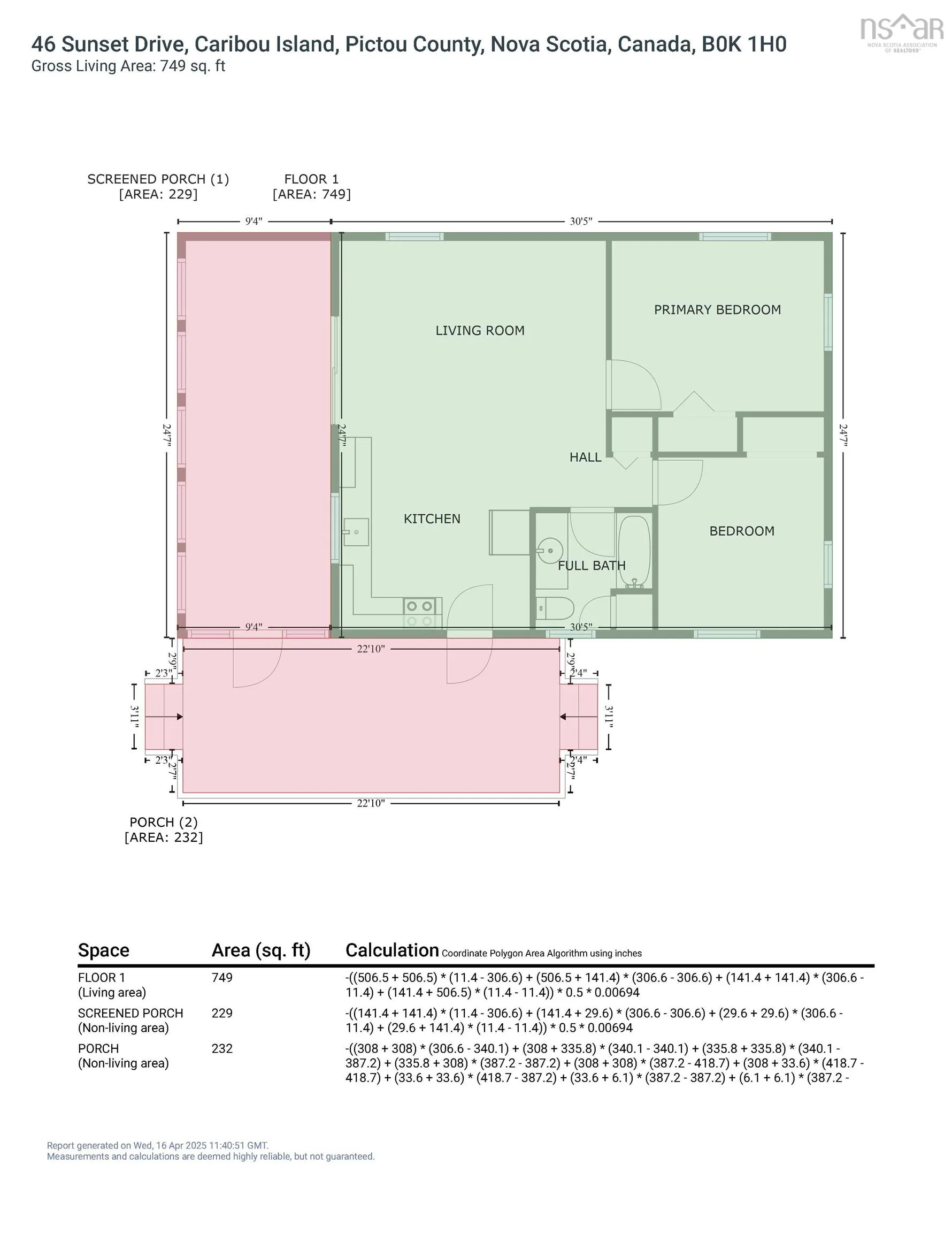 46 Sunset Drive, Caribou Island, NS B0K 1H0, 2 Bedrooms Bedrooms, ,1 BathroomBathrooms,Residential,For Sale,Sunset,202518134