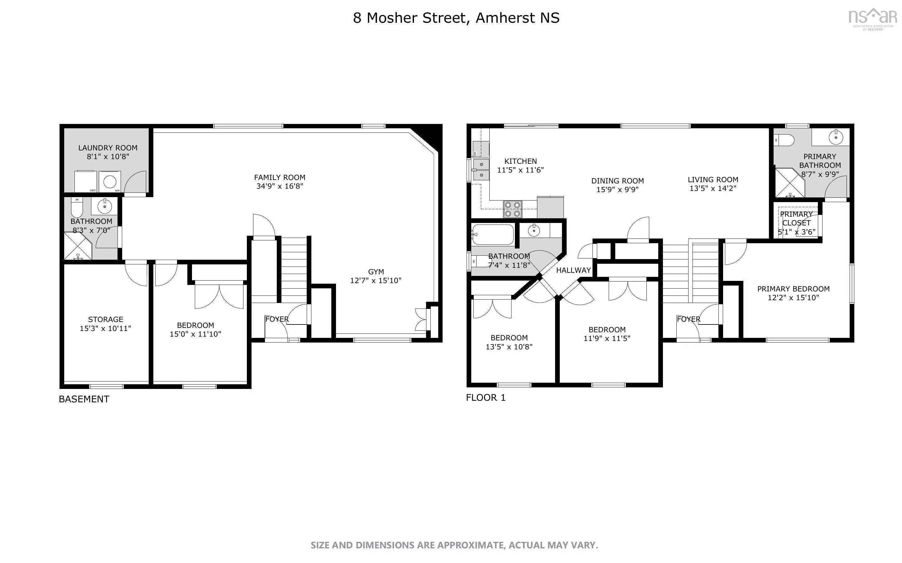 8 Mosher Street, Amherst, NS B4H 4S2, 4 Bedrooms Bedrooms, ,3 BathroomsBathrooms,Residential,For Sale,Mosher,202521087