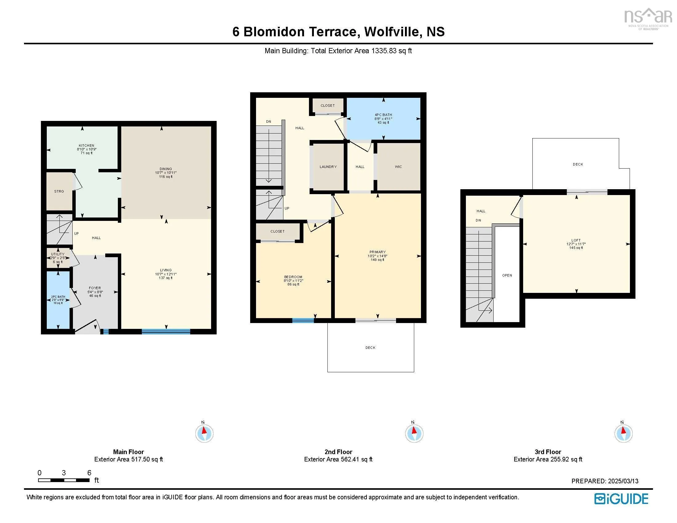 602-6 Blomidon Terrace, Wolfville, NS B4P 2G9, 3 Bedrooms Bedrooms, ,2 BathroomsBathrooms,Residential,For Sale,Blomidon,202523291