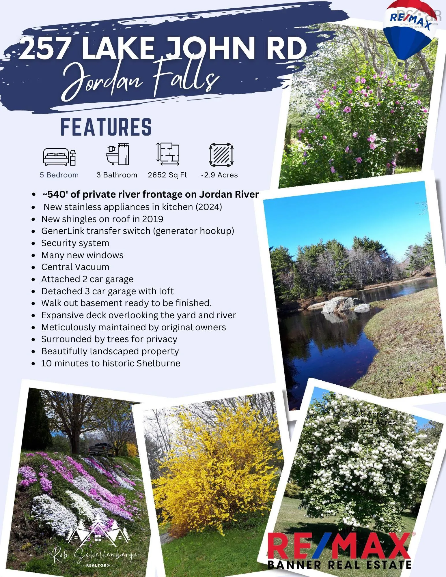 257 Lake John Road, Jordan Falls, NS B0T 1J0, 5 Bedrooms Bedrooms, ,3 BathroomsBathrooms,Residential,For Sale,Lake John,202523173