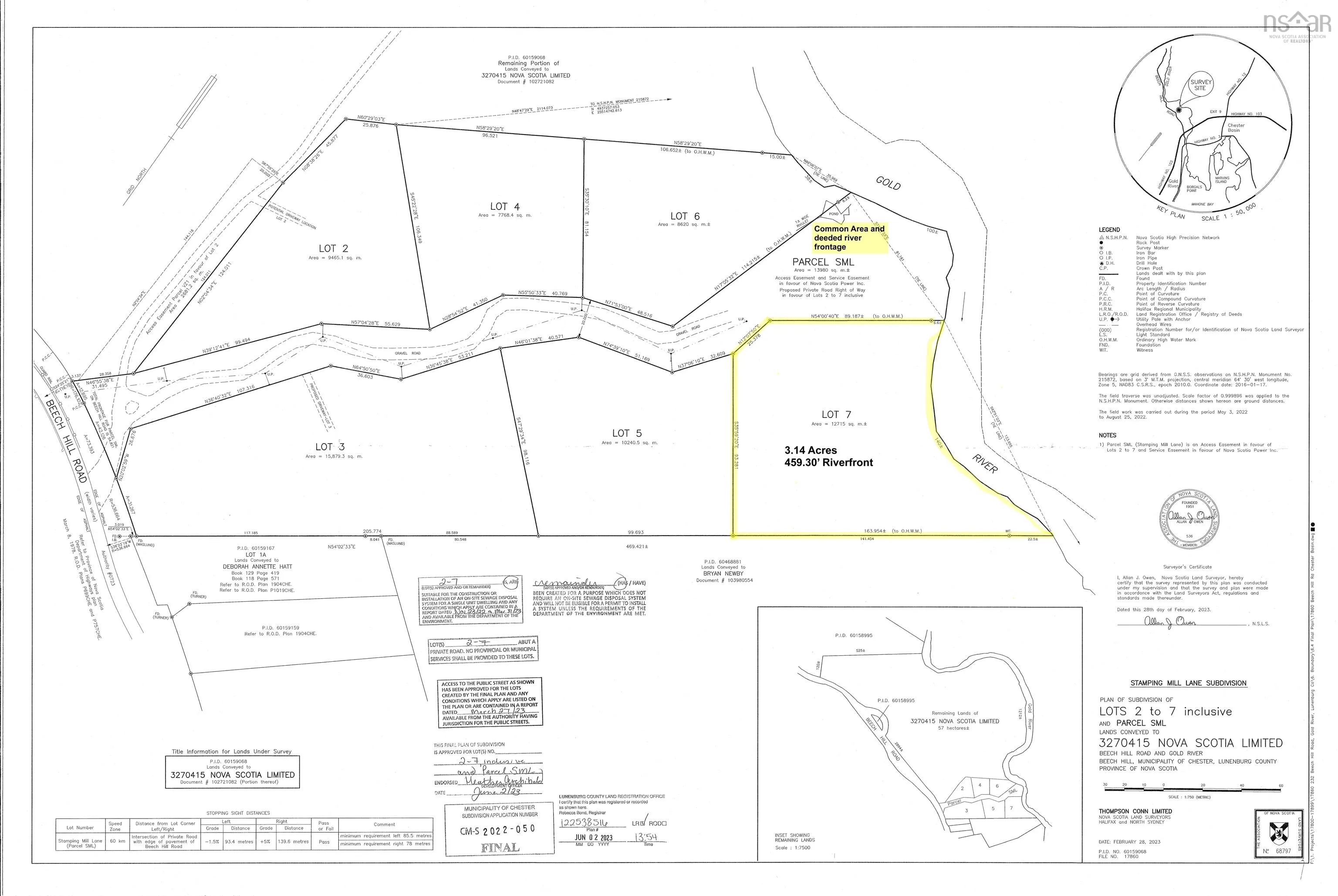 Stamping Mill Lane Lot 7, Beech Hill NS B0J 1K0, ,Land,For Sale,Stamping Mill,202321082