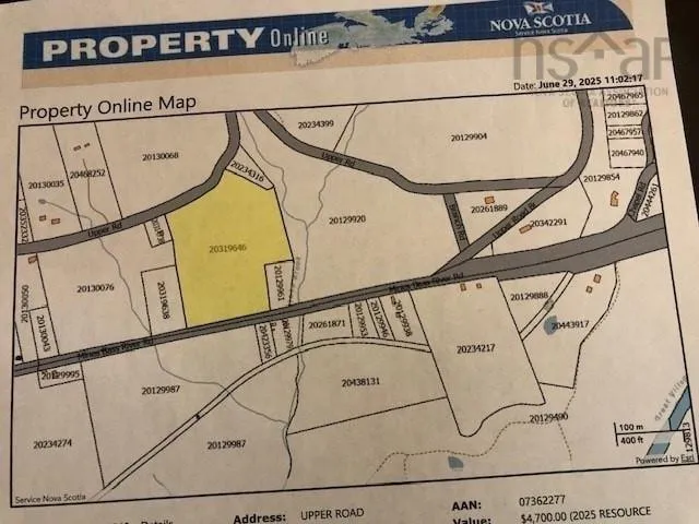 95-2 Upper Road, Londonderry, NS B0M 1M0, ,Land,For Sale,Upper,202518903