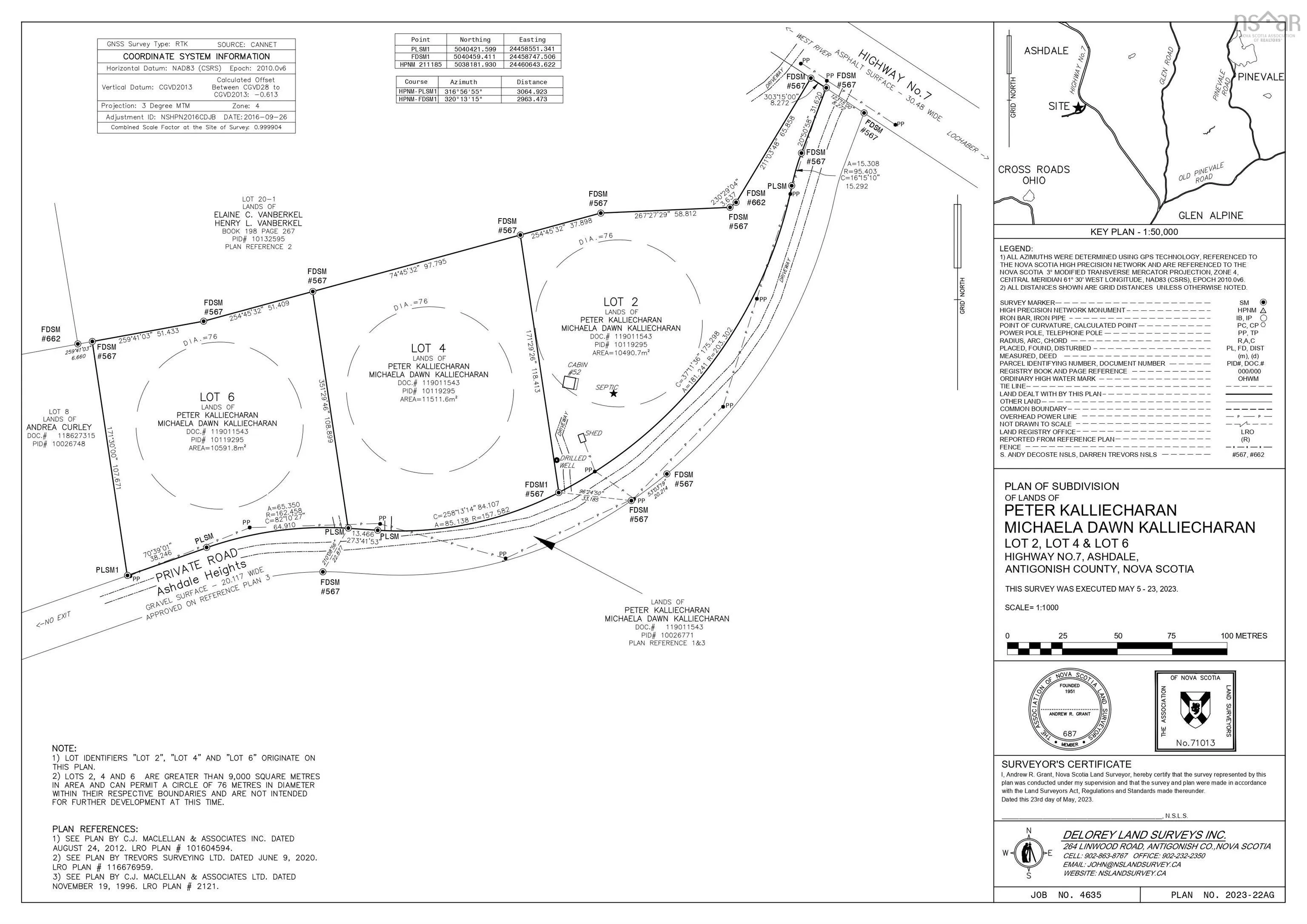 Lot 6 Ashdale Heights, Ashdale Ns B2g 2l3, ,Land,For Sale,Ashdale,202419882