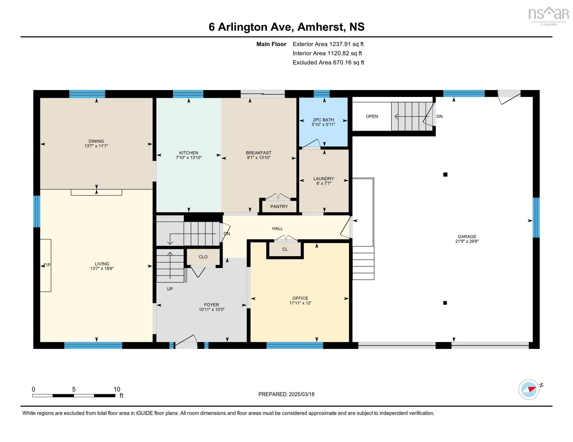 6 Arlington Avenue, Amherst Ns B4h 2s7, 5 Bedrooms Bedrooms, ,3 BathroomsBathrooms,Residential,For Sale,Arlington,202505209