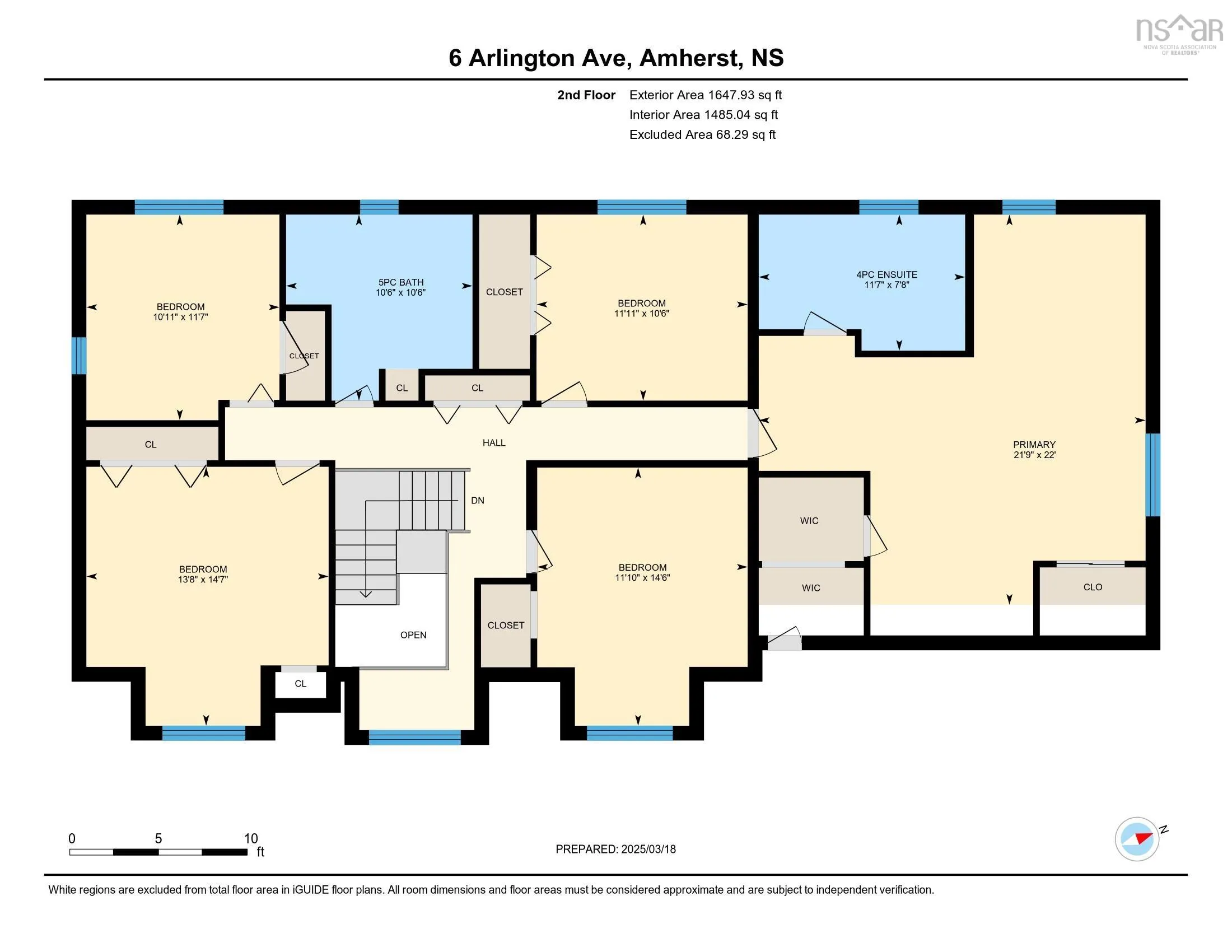 6 Arlington Avenue, Amherst Ns B4h 2s7, 5 Bedrooms Bedrooms, ,3 BathroomsBathrooms,Residential,For Sale,Arlington,202505209