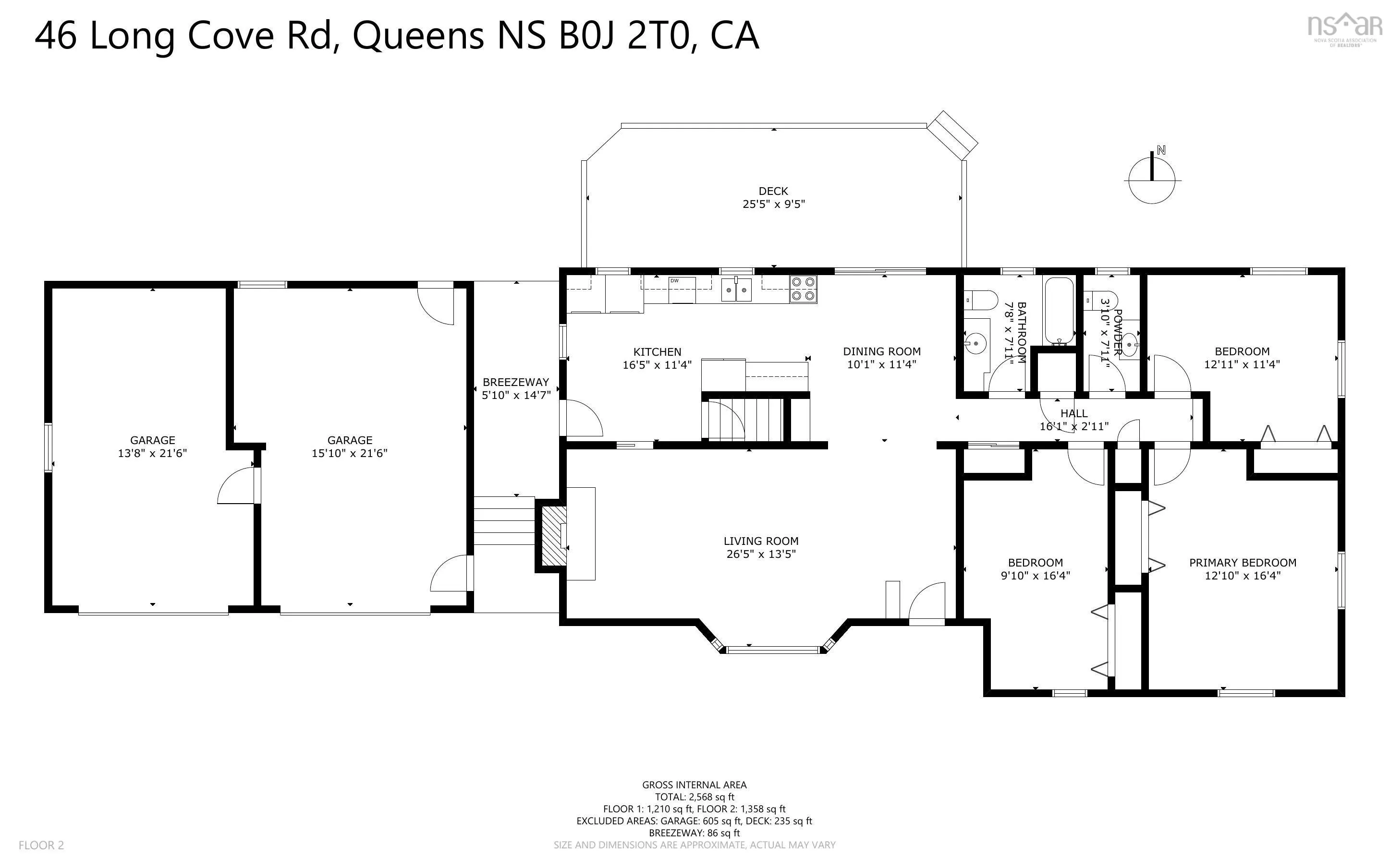 46 Long Cove Road, Port Medway, NS B0J 2T0, 3 Bedrooms Bedrooms, ,2 BathroomsBathrooms,Residential,For Sale,Long Cove,202512983