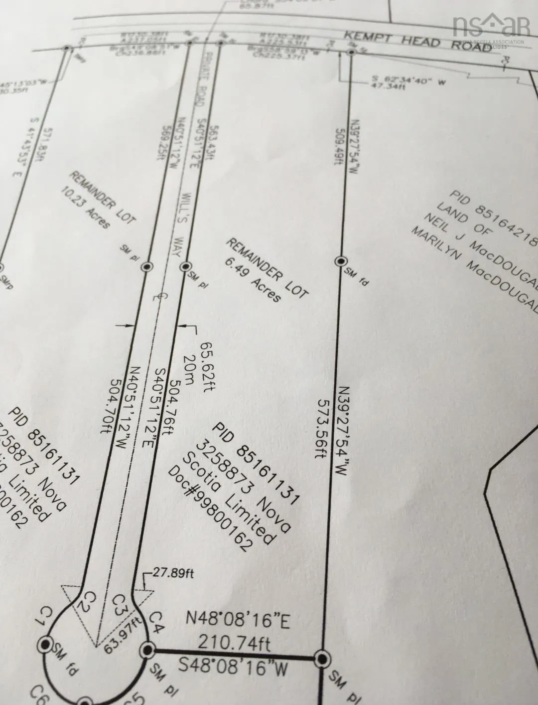 Lot 0 & 3 Kempt Head Road, Southside Boularderie Ns B1y 2p8, ,Land,For Sale,Kempt Head,202428293