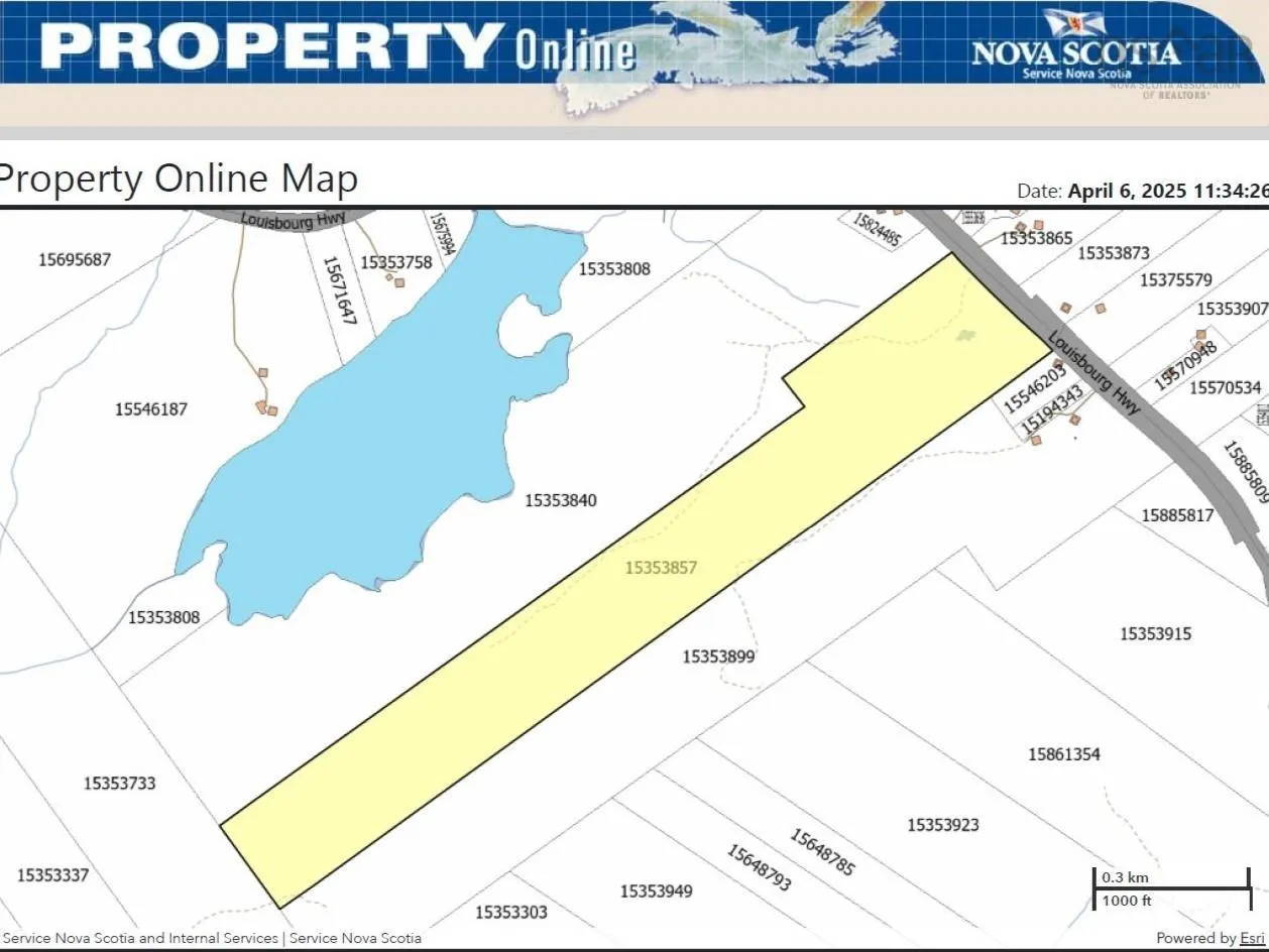 Louisbourg Highway, Catalone Ns B1c 2e6, ,Land,For Sale,Louisbourg,202510872