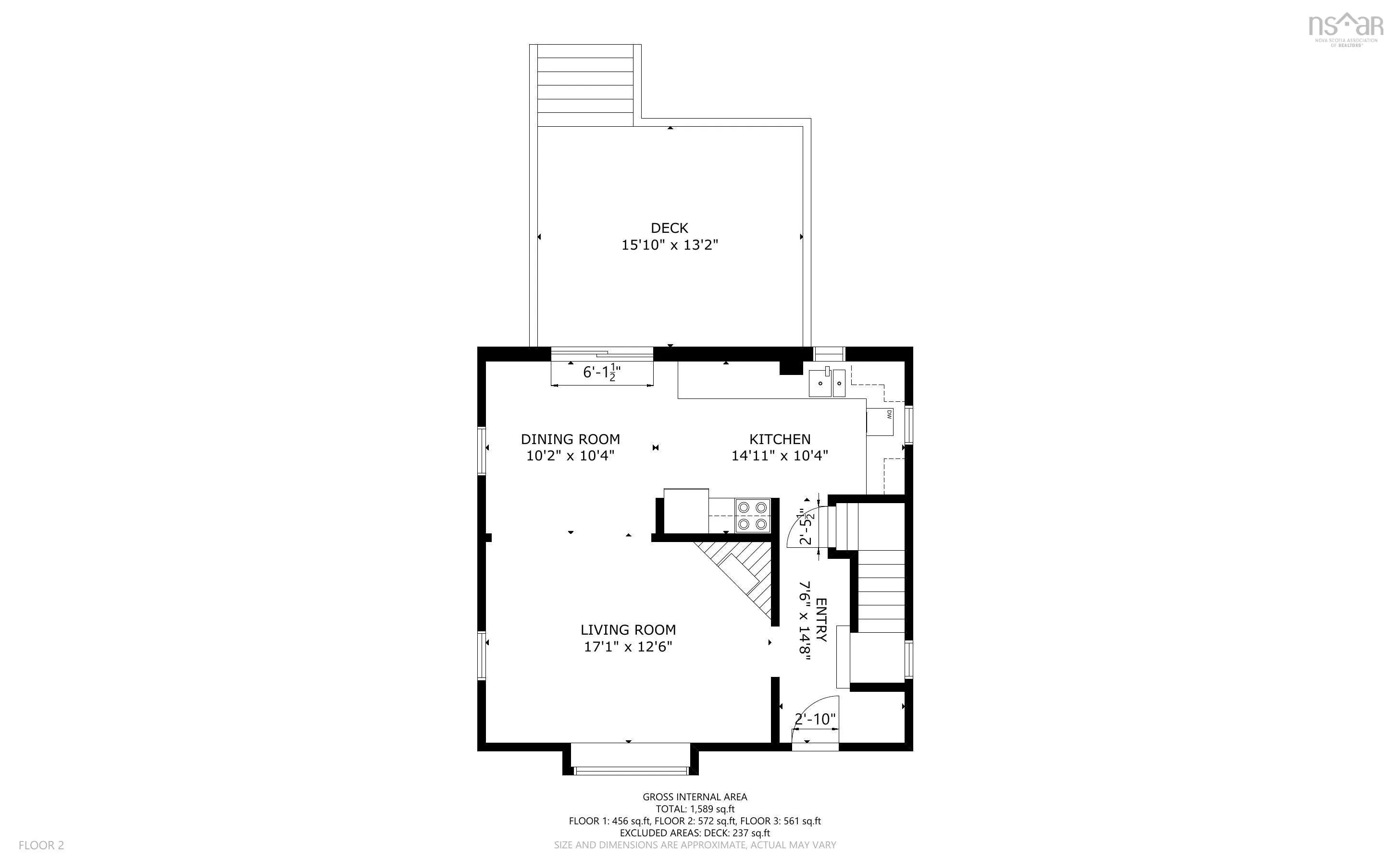5879 Cabot Street, Halifax, NS B3K 2K2, 3 Bedrooms Bedrooms, ,1 BathroomBathrooms,Residential,For Sale,Cabot,202525462
