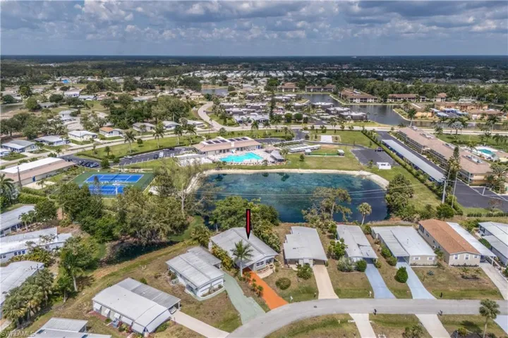 View of birds eye view of property