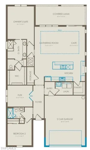 Floorplan with structurals