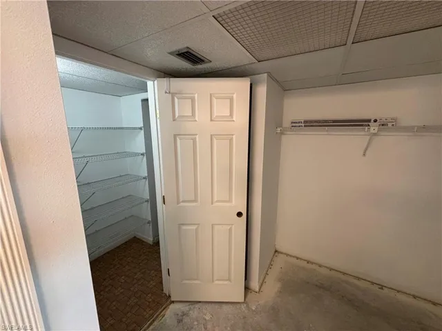 View of closet
