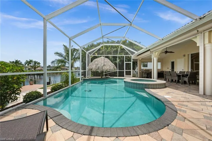 Pool is always ready for a dip