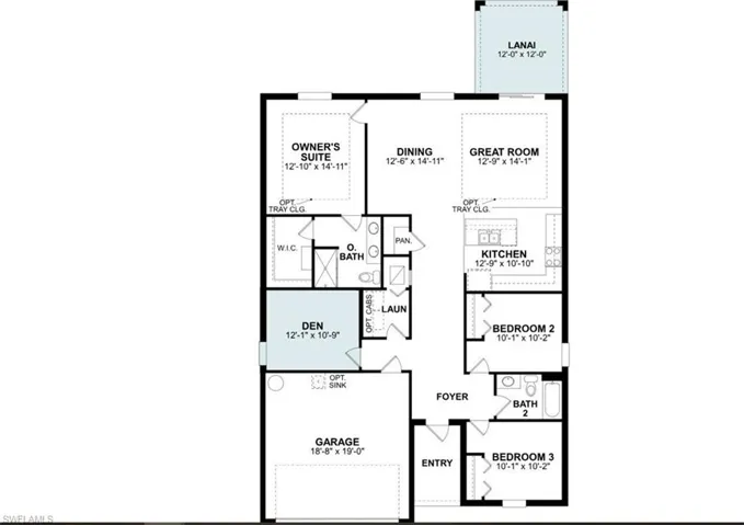 View of home floor plan