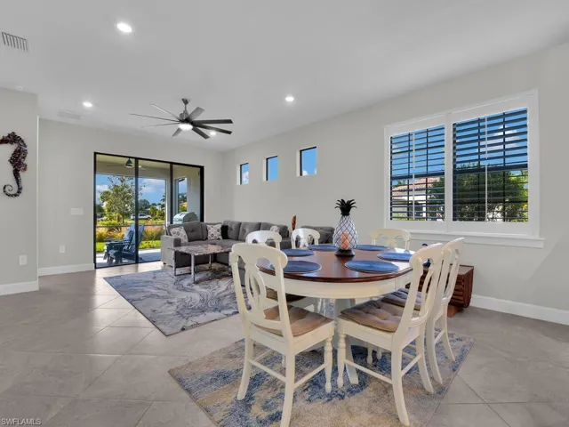 Open concept Family Room and Living Room