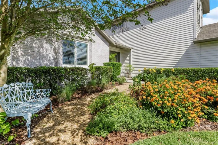 The area surrounding the pool is landscaped with various plants and is situated on a canal.  Quiet & serene and great for connecting with mother nature.